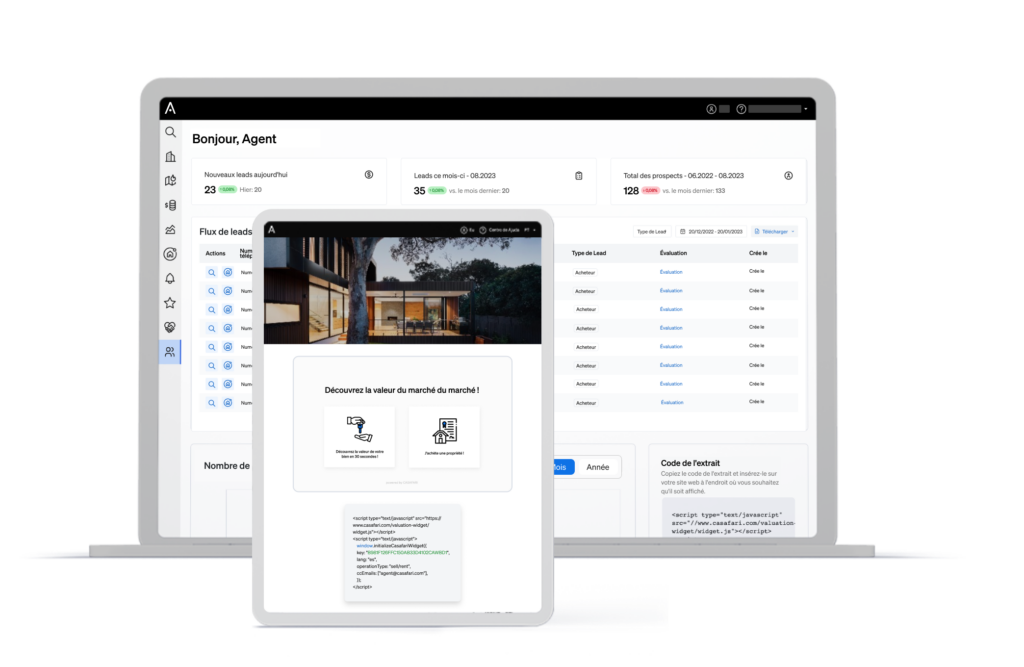 Les produits CASAFARI pour améliorer la génération de leads immobiliers