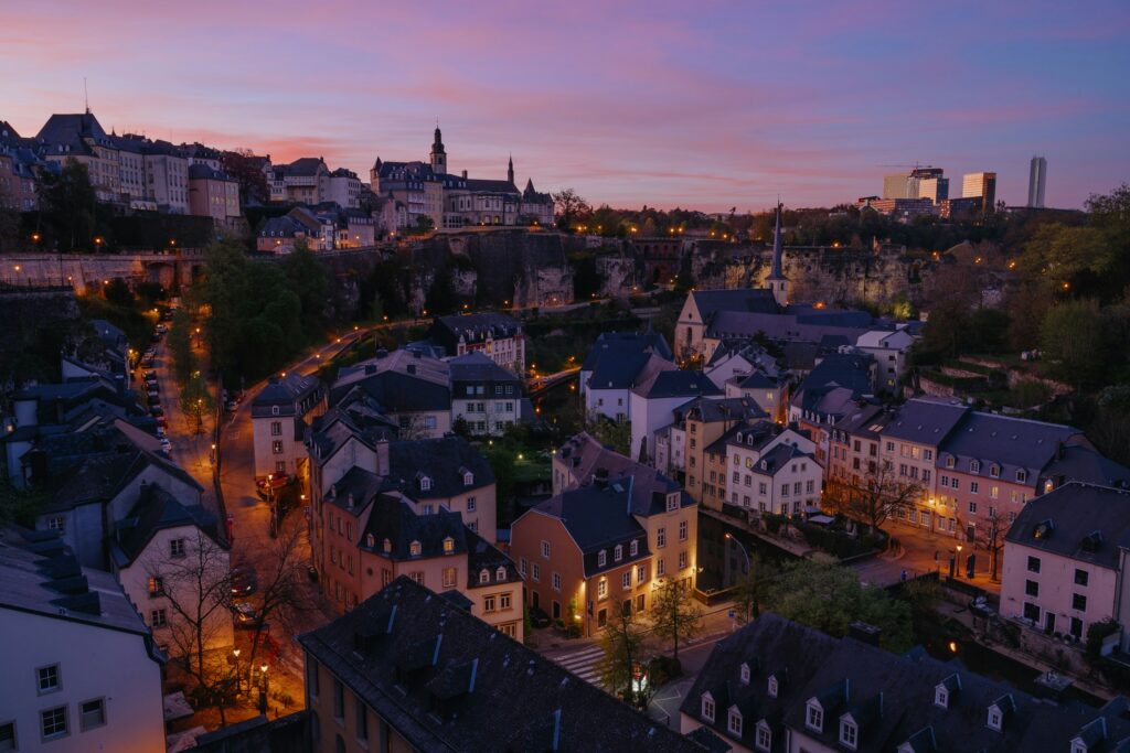 Le Grund, l'un des sites incontournables de la ville de Luxembourg