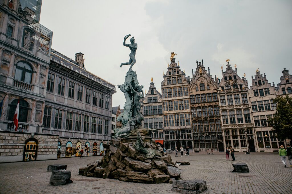 La Grand-Place, à Anvers