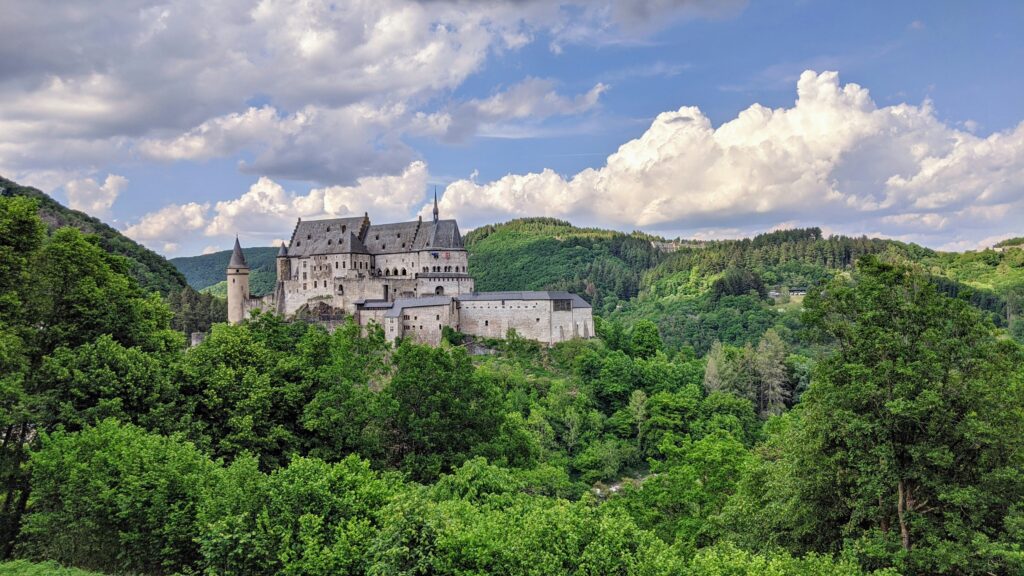 Le château de Vianden, au Luxembourg
